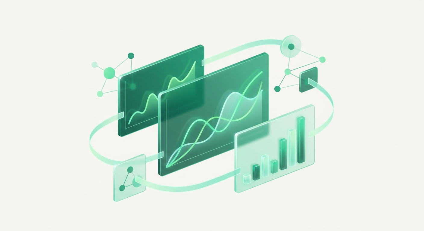 Business growth analytics dashboards showing upward performance trends